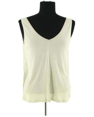 Des Petits Hauts Blouses Top Sans Manche - Vert