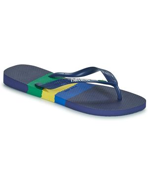 Havaianas Infradito Brasil Tech - Blu