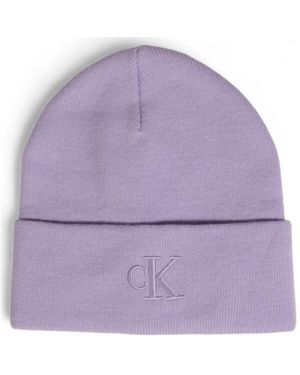 Calvin Klein Bonnet MONOGRAM EMBRO K60K612319 - Violet