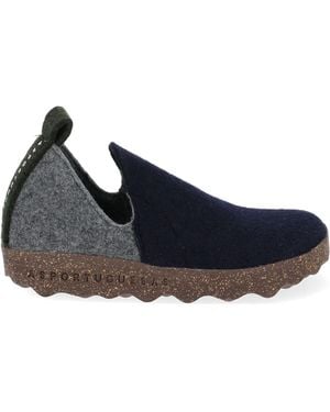 ASPORTUGUESAS Chaussons Pantoufles - Bleu