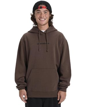 Quiksilver Sweat-shirt Cb Hood - Marron