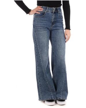 Monday Premium Jeans flare / larges 3280 - Bleu