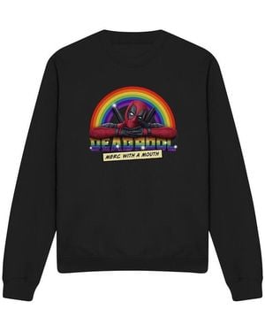 Deadpool Sweatshirts Merc With A Uth - Noir
