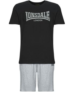 Lonsdale London Ensembles de survêtement MOY - Noir