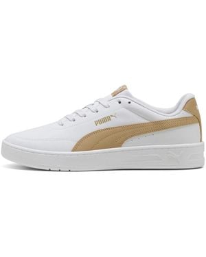 PUMA Baskets Basses Court Classic - Blanc