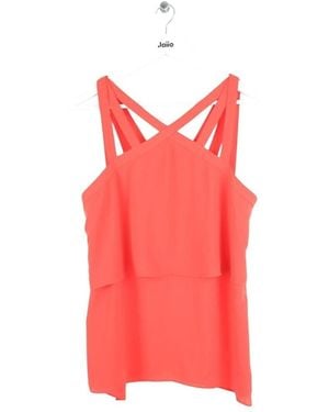 BCBGMAXAZRIA Blouses Top Sans Manche - Rouge