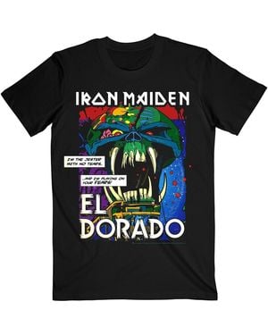 IRON MAIDEN T-shirt El Dorado - Noir