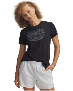 Under Armour T-Shirt Korte Mouw 6010592001 - Zwart