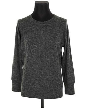 IRO Gilet Pull gris - Noir
