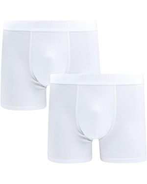 Alan Red Caleçons Lot de 2 Boxer-shorts Blanche