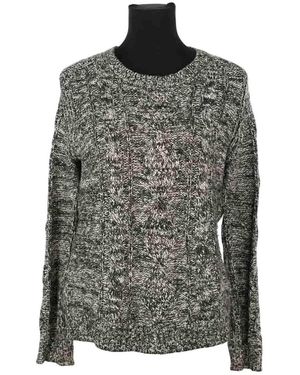 Maje Pull Pull en laine gris