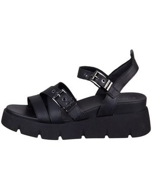 Tamaris Sandales compensées 12851046001 - Bleu