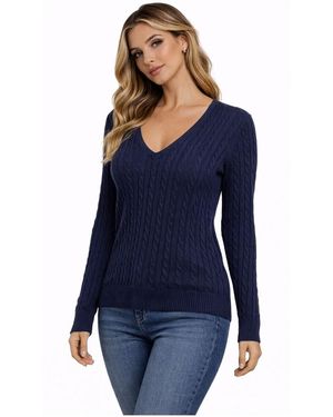 Kebello Pull Pull Col V F - Bleu