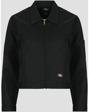 Dickies Giacca Unlined Cropped Eisenhower Jacket - Nero
