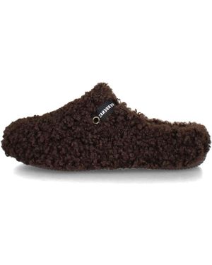 Verbenas Chaussons York Curly - Marron