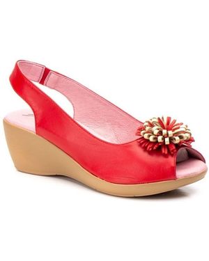 Cbp - Conbuenpie Sandales - Rouge
