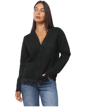 La Modeuse Gilet Gilets, Cardigans Pour Femme - Noir