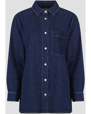 Minimum Camicia Layne Shirt - Blu