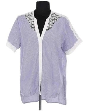 Sandro Blouses Blouse Bleue - Violet