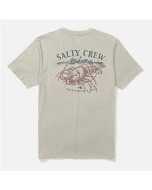 Salty Crew T-Shirt Shelled Ss Tee - Blanc