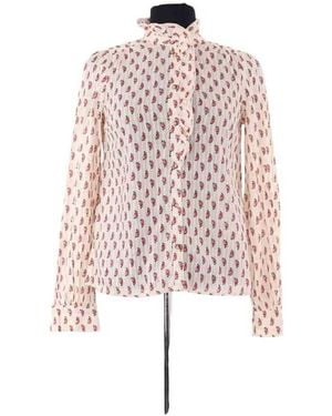 Sezane Blouses Blouse écrue - Rose