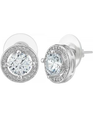 Sc Crystal Boucles oreilles B1381-BO - Métallisé