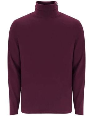 Fila Trui 19Th Classic Roll Neck T-Shirt Fig - Paars