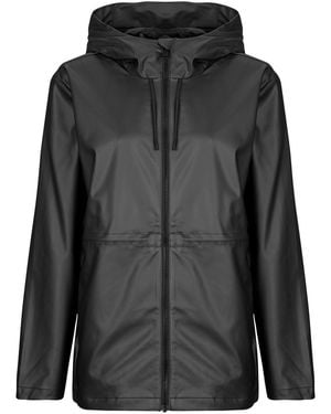 ONLY Parka Jas Onleben Shine String Raincoat - Zwart