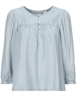 Levi's Camicia Halsey 3/4 Slv Blouse - Blu