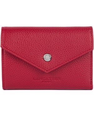 Lancaster Portefeuille Porte-cartes Foulonné PM - Rouge