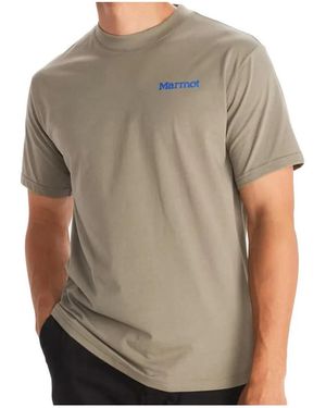 Marmot T-shirt M Dot Tee SS - Gris