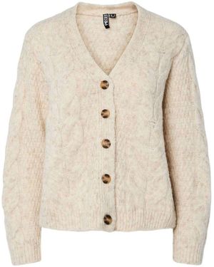 Pieces Gilet 17159127 Nina-Birch - Neutre