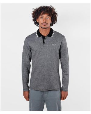 Oxbow Polo Polo Manches Longues Saltcoats - Gris
