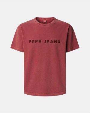 Pepe Jeans T-Shirt Korte Mouw Pm5010162 Meyer Tee - Rood