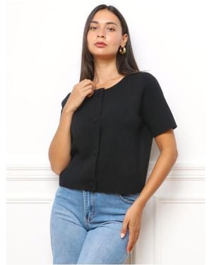 La Modeuse Gilet Gilets, Cardigans Pour Femme - Noir