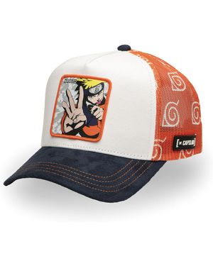 Capslab Casquette Casquette trucker Naruto - Orange