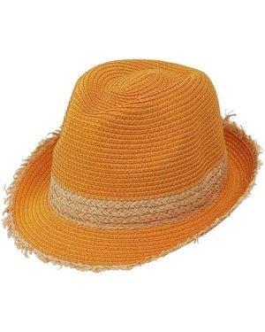 Chapeau-Tendance Chapeau Chapeau trilby DANIELLO - Orange