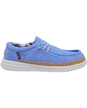 Fusion Chaussures bateau bateaux - Bleu
