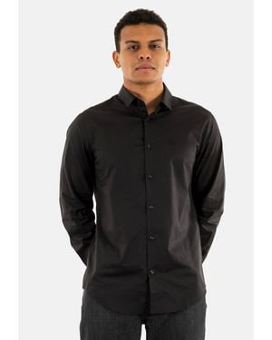 EAX Chemise 8nzc31 - Noir