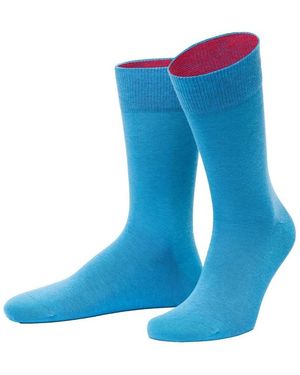 von Jungfeld Chaussettes Chaussette Hampshire - Bleu