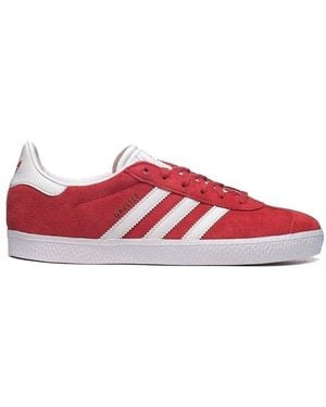 adidas Baskets basses Gazelle - Rouge