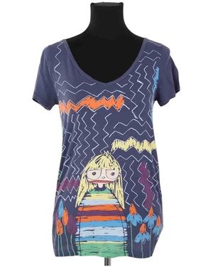 Marc Jacobs T-shirt T-shirt en coton bleu