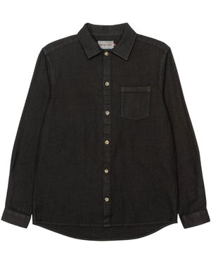Revolution Chemise Chemise décontractée manches longues Casual - Noir