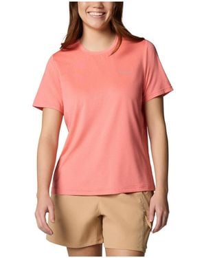 Columbia Chemise Wild Springs SS - Rose