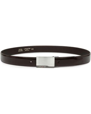 Lancaster Ceinture Ceinture Ceinture Cuir Lisse - Noir