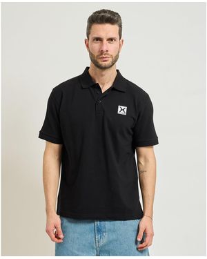 Richmond X Polo Polo à 3 boutons - Noir