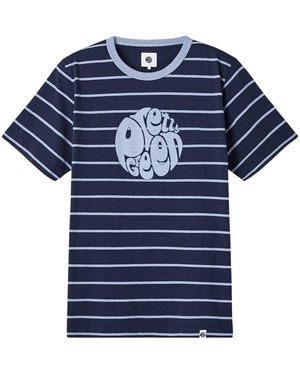 Pretty Green T-shirt Capella - Bleu