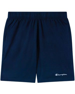 Champion Korte Broek Bermuda - Blauw