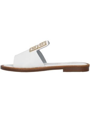 S.piero Sandales plates E2-021 - Blanc