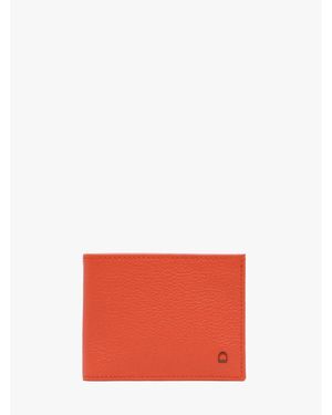 Etrier Portefeuille Porte-cartes cuir MADRAS 080-EMAD5021 - Rouge